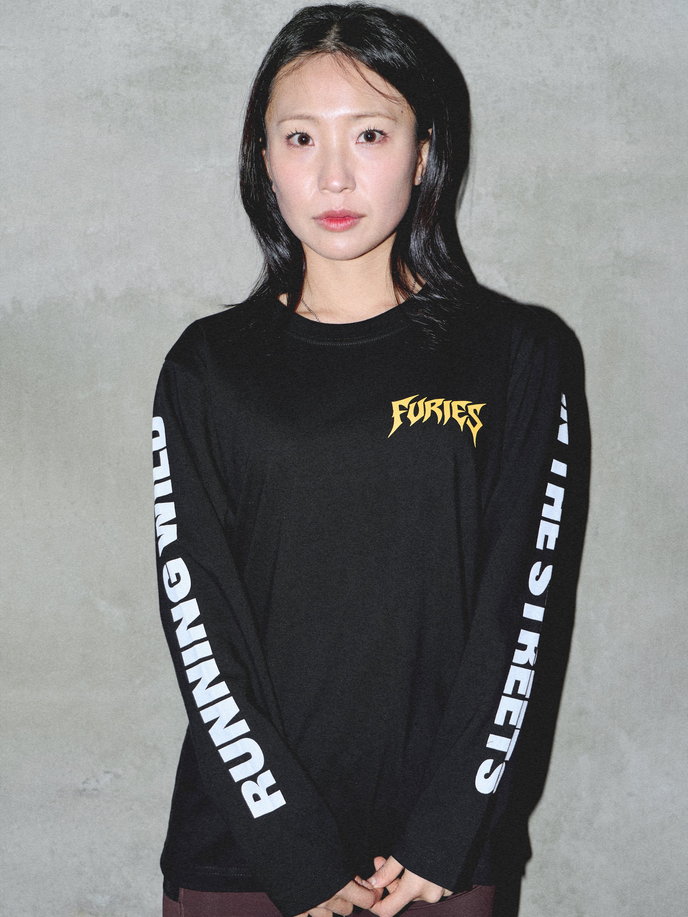Furies 'Reaper' Longsleeve T-Shirt - Black