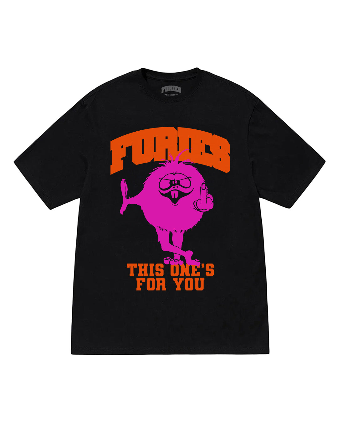 Furies 'For You' T-Shirt - Black