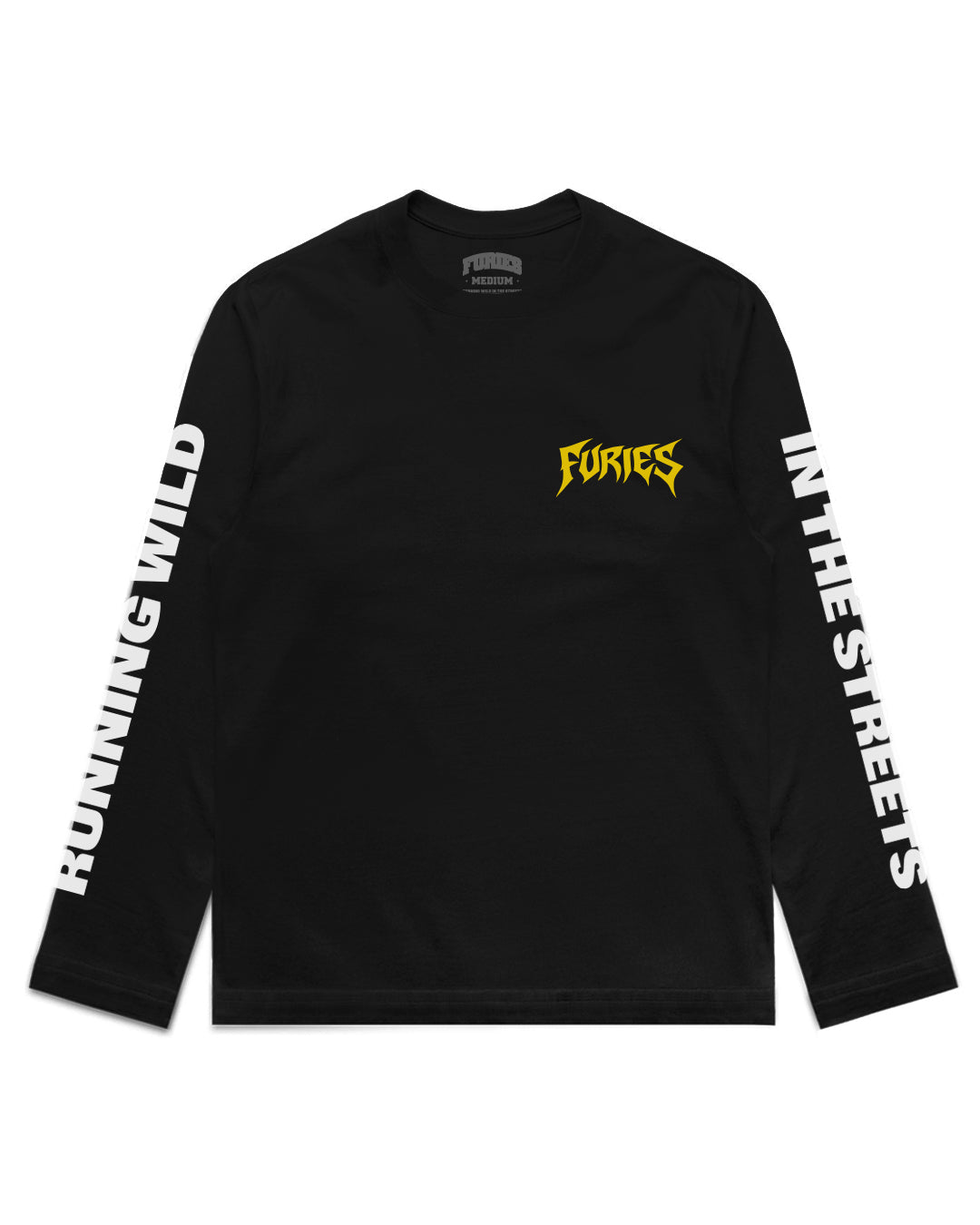 Furies 'Reaper' Longsleeve T-Shirt - Black